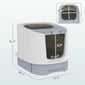 Litter Box Fully Enclosed Cat Toilet
