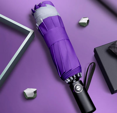 Automatic folding umbrella