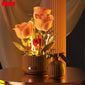 Preserved flower building blocks
