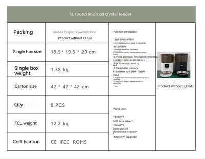 Automatic Pet Feeder