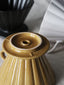 Hand-pushed filter cup ceramic handmade coffee filter cup