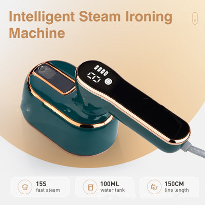 Portable rotating steam iron
