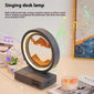 Quicksand painting Bluetooth speaker and night light