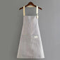 Thin cotton and linen apron