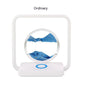 Creative wireless charging sand painting night light