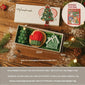 Christmas-themed scented candles