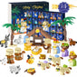 Christmas-themed building blocks
