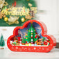Christmas-themed building block toys