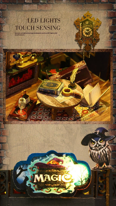 Handmade assembly house kit