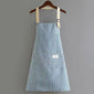 Thin cotton and linen apron
