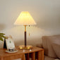 Vintage Pleated Floor Lamp