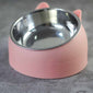 200mlStainless Steel Oblique Mouth Pet  Bowl