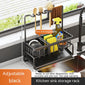 Kitchen sink storage rack