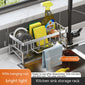Kitchen sink storage rack