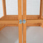69" Wooden Hexagonal Outdoor Aviary Flight Bird Cage