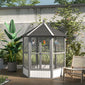 69" Wooden Hexagonal Outdoor Aviary Flight Bird Cage With Covered Roof