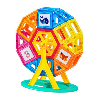 Magnetic building block toys