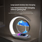 Creative wireless charging sand painting night light
