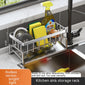 Kitchen sink storage rack
