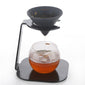 Porous ceramic pour-over coffee filter cup