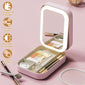 Small portable makeup bag
