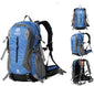 Large-capacity hiking backpack