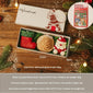 Christmas-themed scented candles