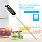 Household kitchen food thermometer