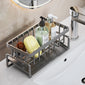 Kitchen sink storage rack