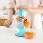 Multifunctional manual vegetable shredder and slicer