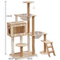 Cat Crawl Nest Scratching Board Tree Supplies