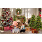 Christmas Tree with LED lights 4-piece set