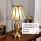 Premium American Retro All Copper Swan Desk Lamp