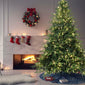 PVC Christmas tree with lights