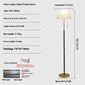 Vintage Pleated Floor Lamp