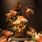 Preserved flower building blocks