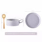 Ceramic breakfast cup set