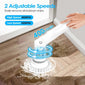 Electric rotating cleaning brush