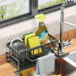 Kitchen sink storage rack