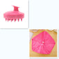 Scalp cleansing and meridian massage silicone brush