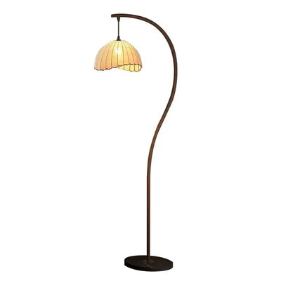 Internet-famous And Vintage S-shaped Crescent Floor Lamp