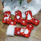 Christmas stocking with lights