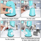 Multifunctional manual vegetable shredder and slicer