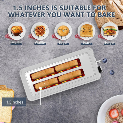 Four-slice toaster