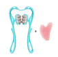Multifunctional manual neck massager