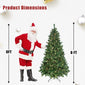 PVC Christmas tree with lights