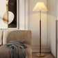 Vintage Pleated Floor Lamp