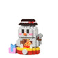 Christmas tree-themed building block set