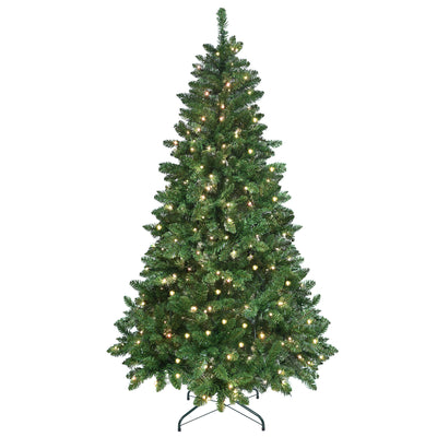 PVC Christmas tree with lights