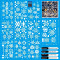 Christmas window stickers